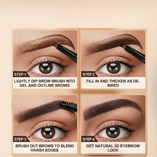 Eye Tint – Waterproof · Smudge-Proof · Long-Lasting Brow Gel